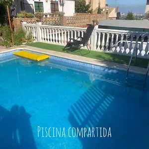 Casita La Rosa De La Huerta Con Chimenea Interior Apartamento
